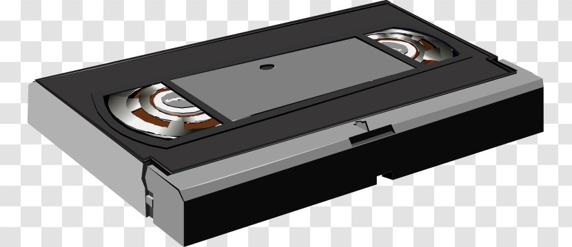 VHS Betamax VCRs Magnetic Tape - Digital Media - Circuit Component Transparent PNG