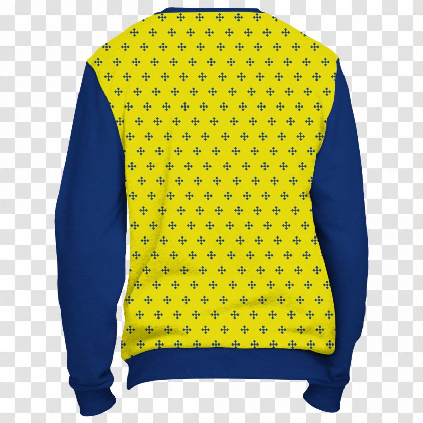 Hoodie T-shirt Sleeve Sweater Bluza - Cobalt Blue Transparent PNG