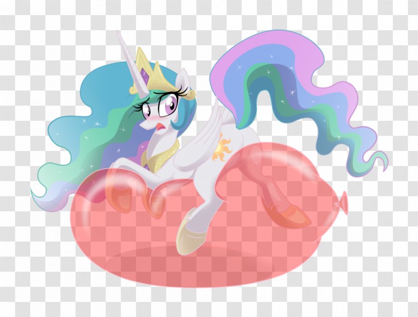 Pony Princess Celestia Art Rarity Balloon - Frame Transparent PNG