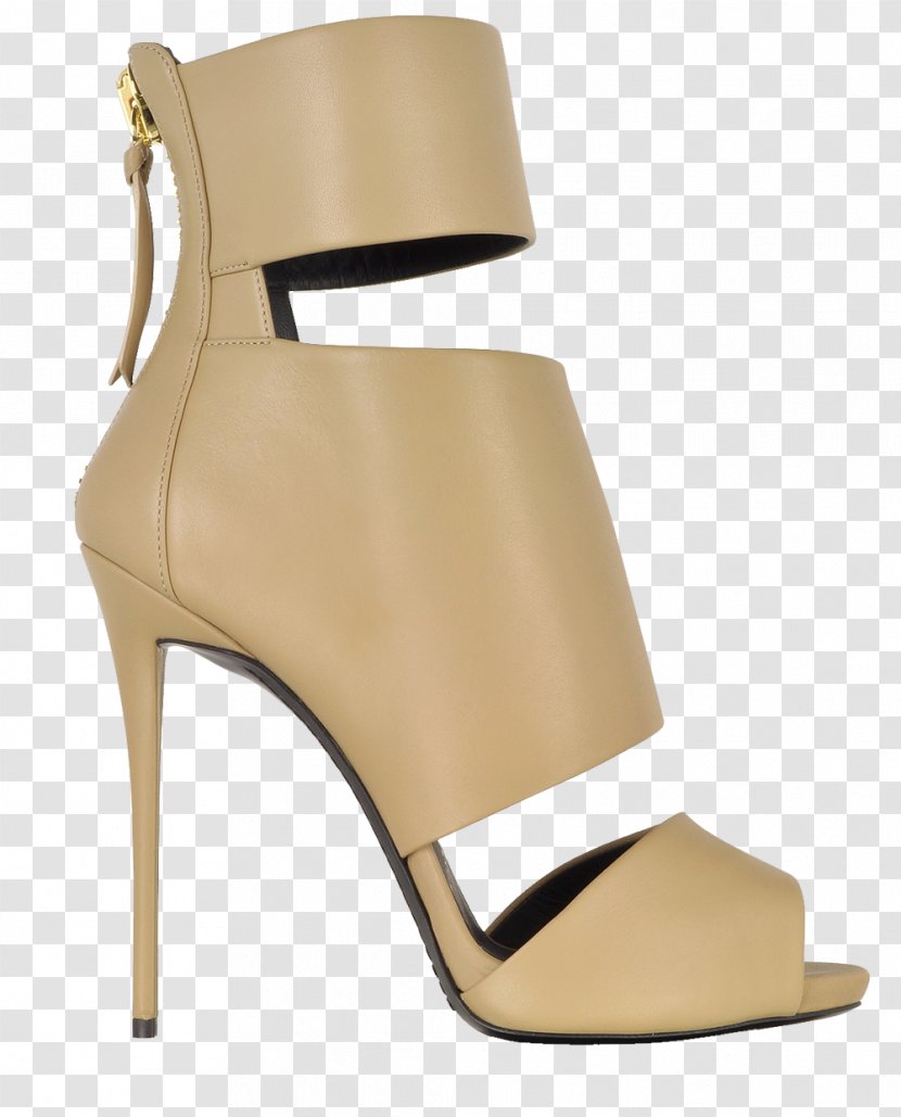 High-heeled Shoe Sandal Boot Clothing - Botina Transparent PNG