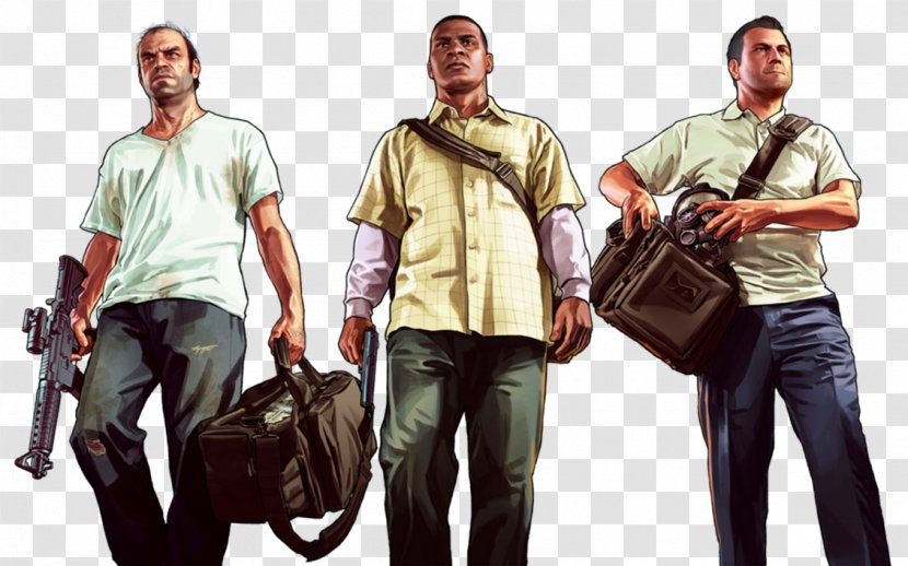 Grand Theft Auto V Auto: San Andreas Xbox 360 PlayStation 3 - Sleeve - Gta Transparent PNG