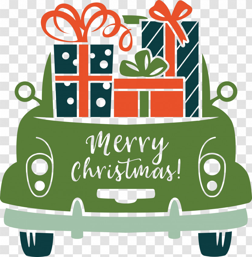 Merry Christmas Car Transparent PNG