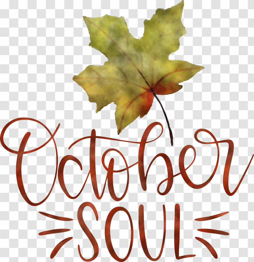 October Soul October Transparent PNG