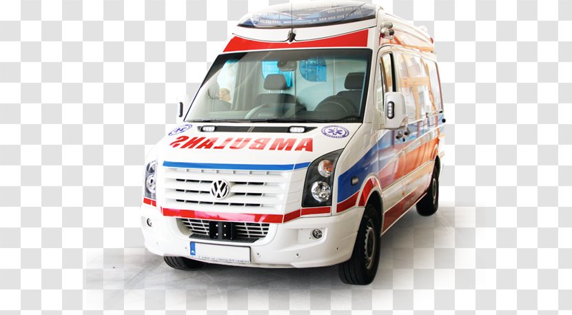 Ambulance Volkswagen Crafter Up Emergency - Market Transparent PNG