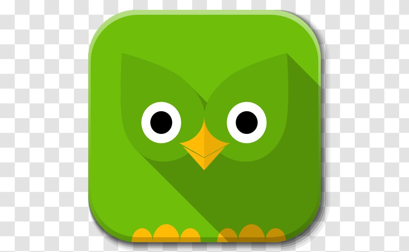 Owl Yellow Font - English - Apps Duolingo Transparent PNG