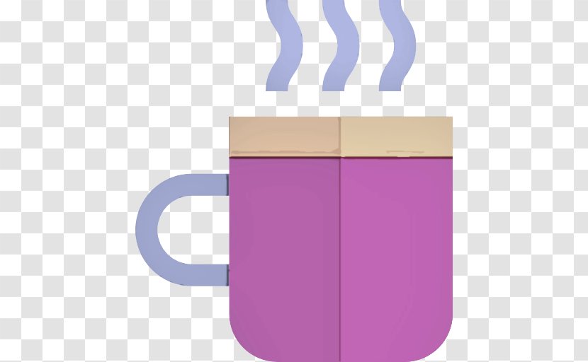 Purple Mug Violet Drinkware Lilac - Material Property - Rectangle Serveware Transparent PNG