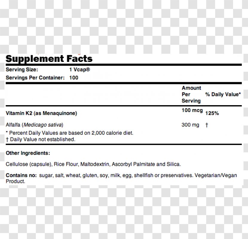 NOW Foods 4-Aminobenzoic Acid Capsule - Frame - Vitamin K Transparent PNG