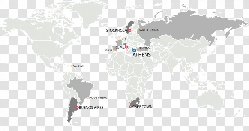 World Map Pinnwand - Cork Transparent PNG