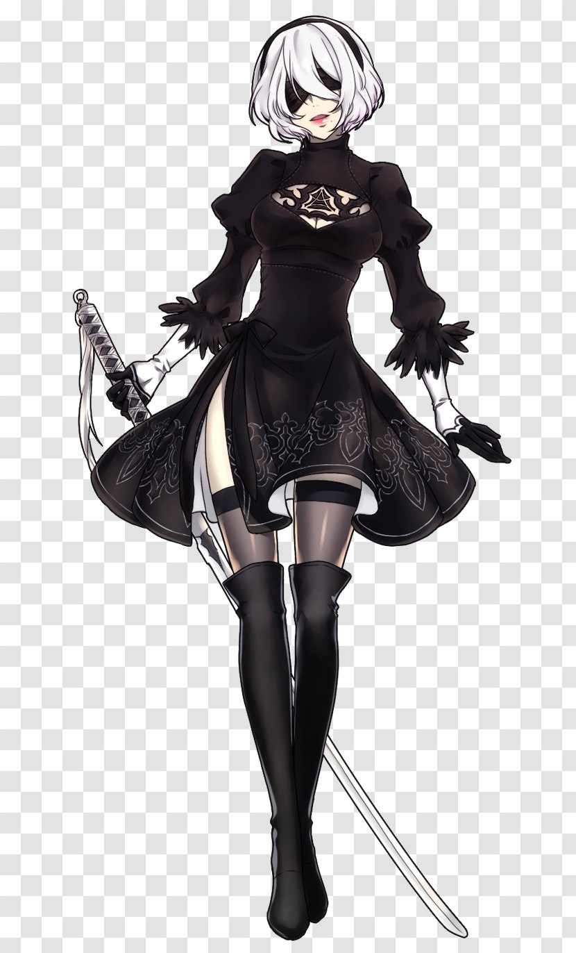 Nier: Automata Wig Cosplay Costume - Tree Transparent PNG