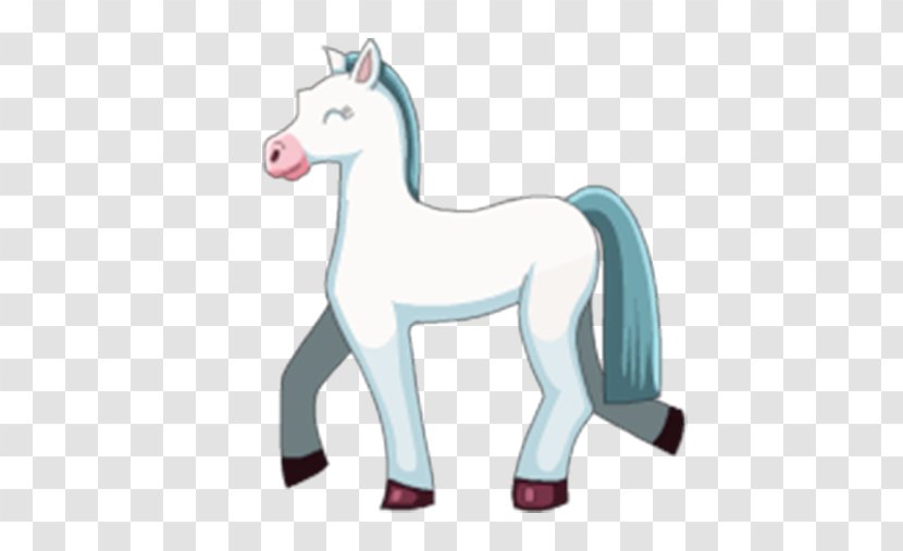 Mustang Pony Foal Stallion - Horse Supplies - Free To Pull The White Transparent PNG