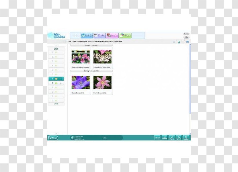 Brand Rectangle Screenshot Multimedia Font - Purple - Menue Transparent PNG