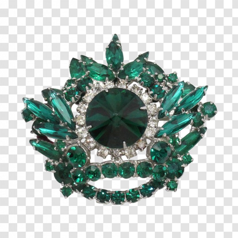 Jewellery Gemstone Brooch Emerald Clothing Accessories Transparent PNG