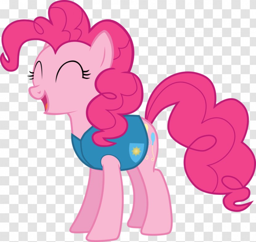 Pinkie Pie Rarity My Little Pony - Heart Transparent PNG