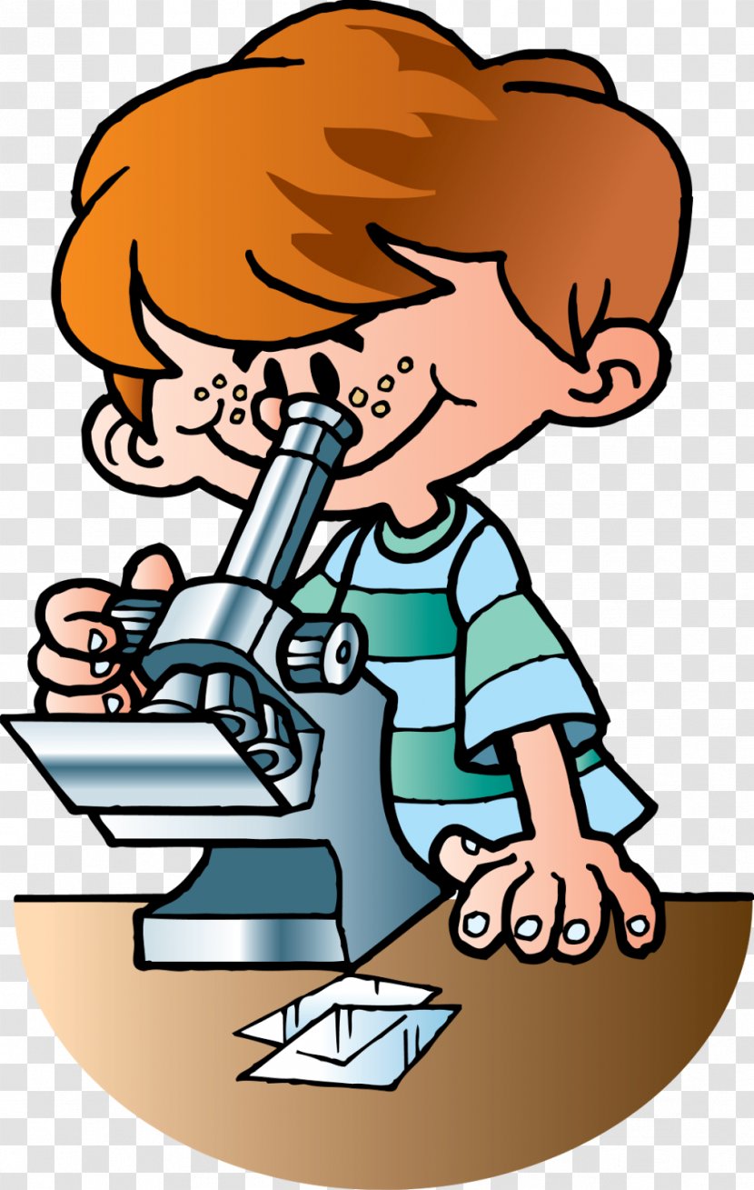 Child Drawing Microscope - Science - Learning Transparent PNG