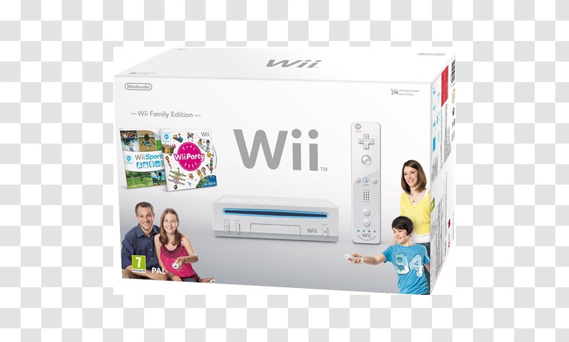 Wii Sports Party Fit Remote - Motionplus - Nintendo Transparent PNG