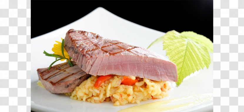 Sashimi Tataki Fish Steak Thunnus - Garnish - Tuna Transparent PNG