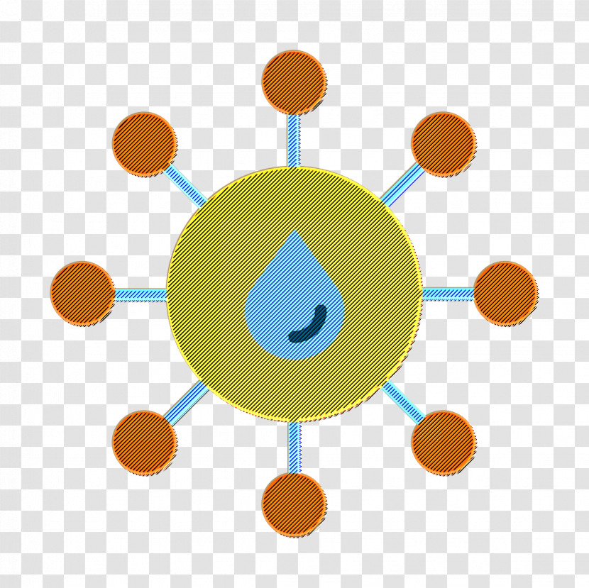 Water Icon Network Icon Transparent PNG