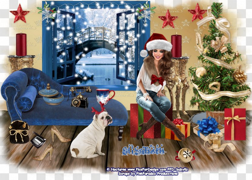 Christmas Ornament Dog Tree - Winter Party Transparent PNG
