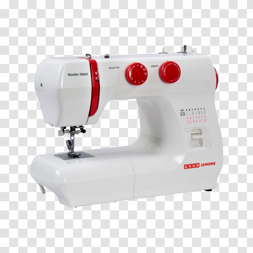 Sewing Machines USHA Janome Dream Stitch - Usha - Sewing_machine Transparent PNG