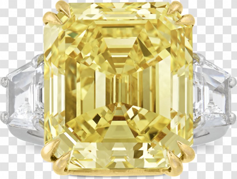 Gemological Institute Of America Diamond Color Engagement Ring Yellow - Gold Transparent PNG