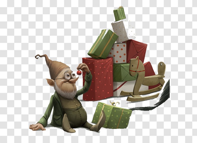 Santa Claus Cartoon Christmas Illustration - Creative Transparent PNG