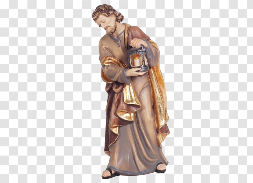 Statue Figurine Friar Classical Sculpture Monument - Nativity Scene - Fictional Character Transparent PNG