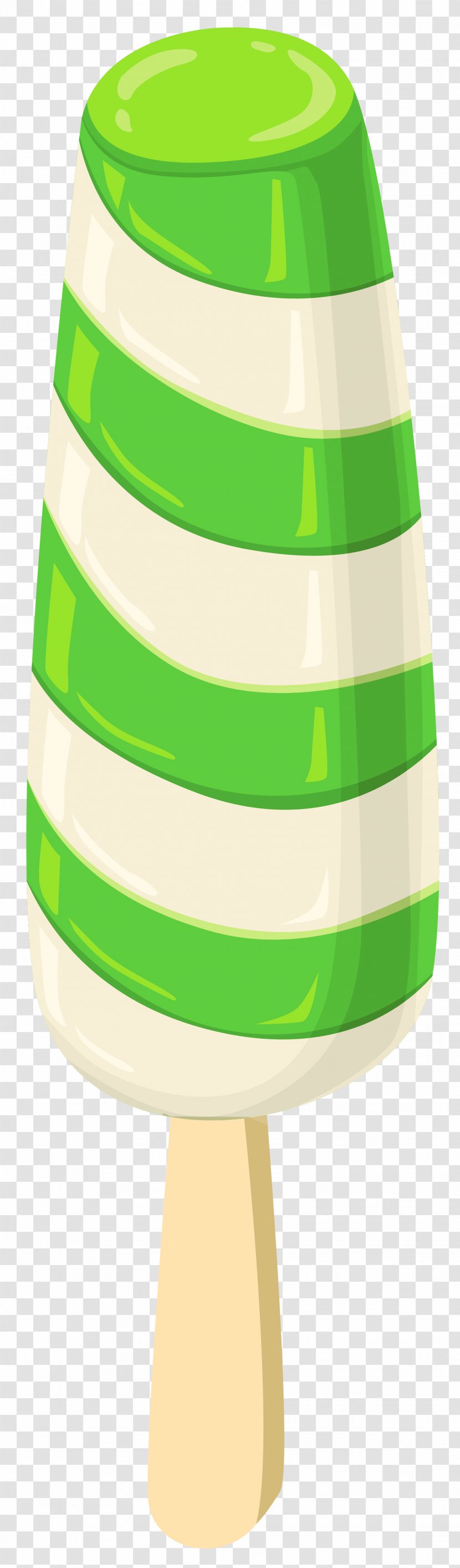 Green Lighting - Yellow - And White Ice Cream Clipart Image Transparent PNG