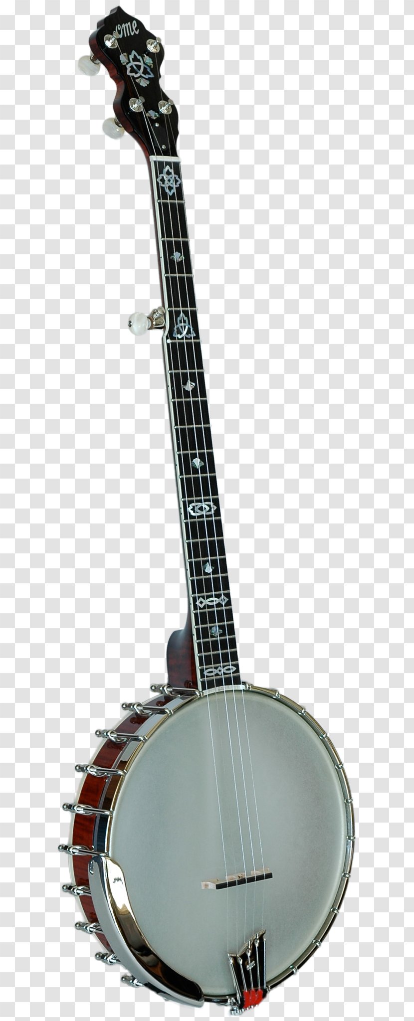 Banjo Guitar Acoustic Bass Uke - Silhouette Transparent PNG