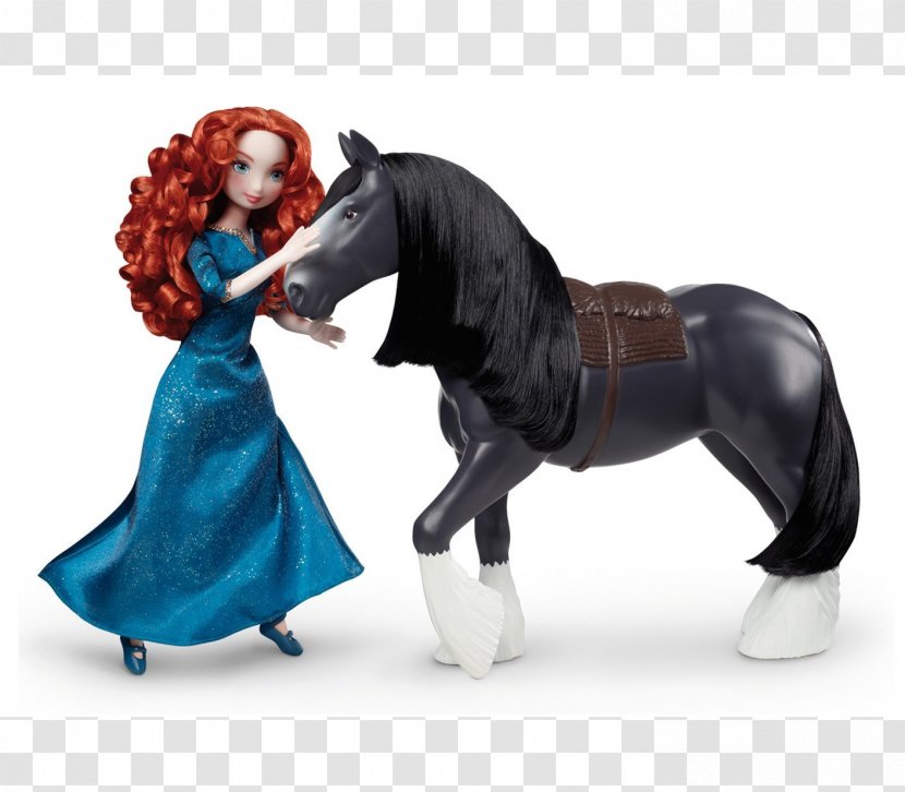 Merida Disney Princess Doll Toy Pixar - Horse Transparent PNG