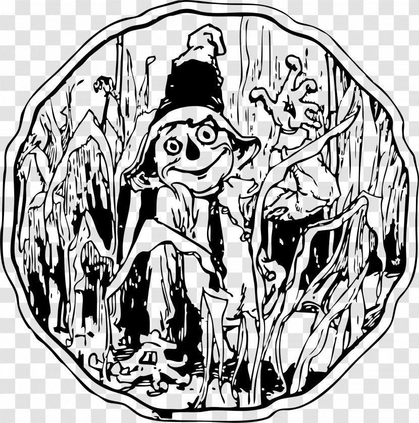 Scarecrow The Wonderful Wizard Of Oz Tin Man Clip Art - Tree - Corn Cartoon Transparent PNG