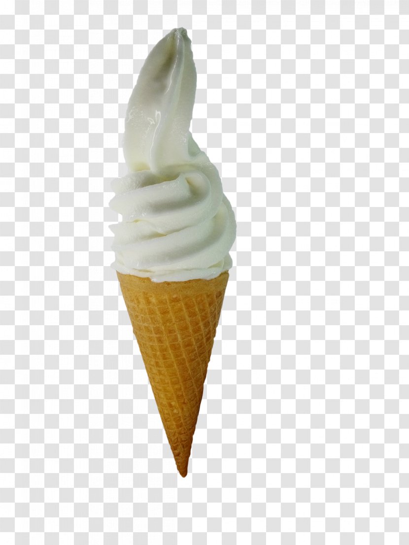 Ice Cream Cones Vanilla Food - Factory - Wafers Transparent PNG