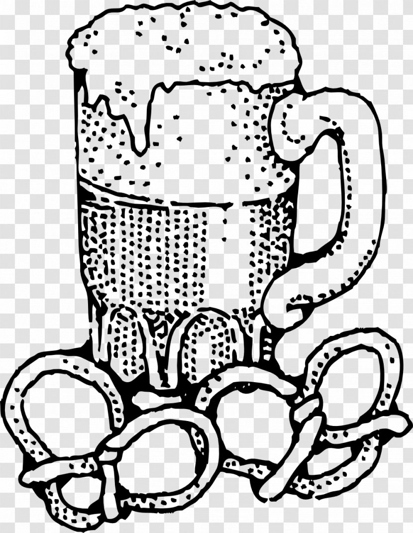 Beer Pretzel Oktoberfest Stout Clip Art - Glass Transparent PNG