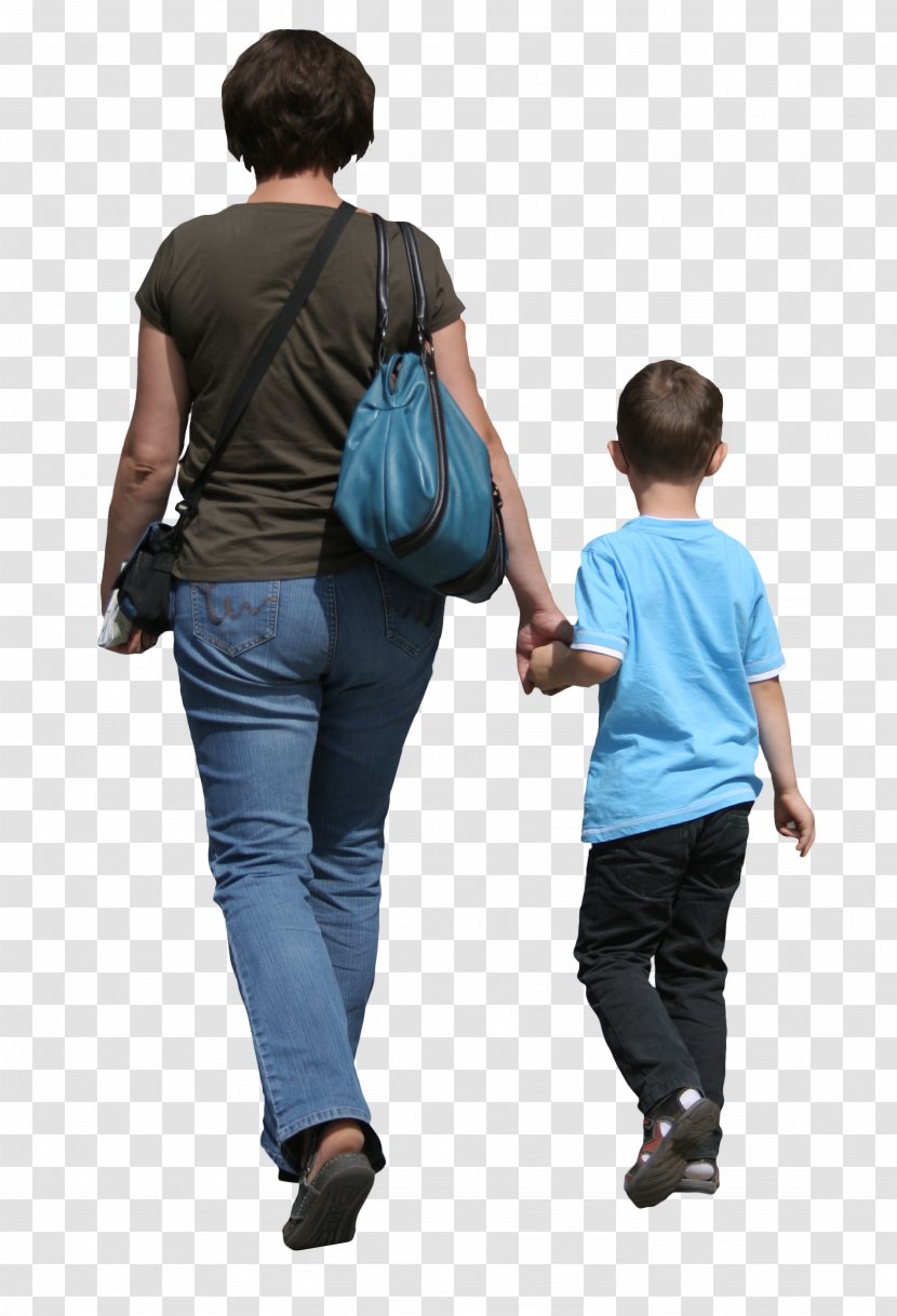 Woman Cut-out Hip - Child - Broaden One's View Transparent PNG