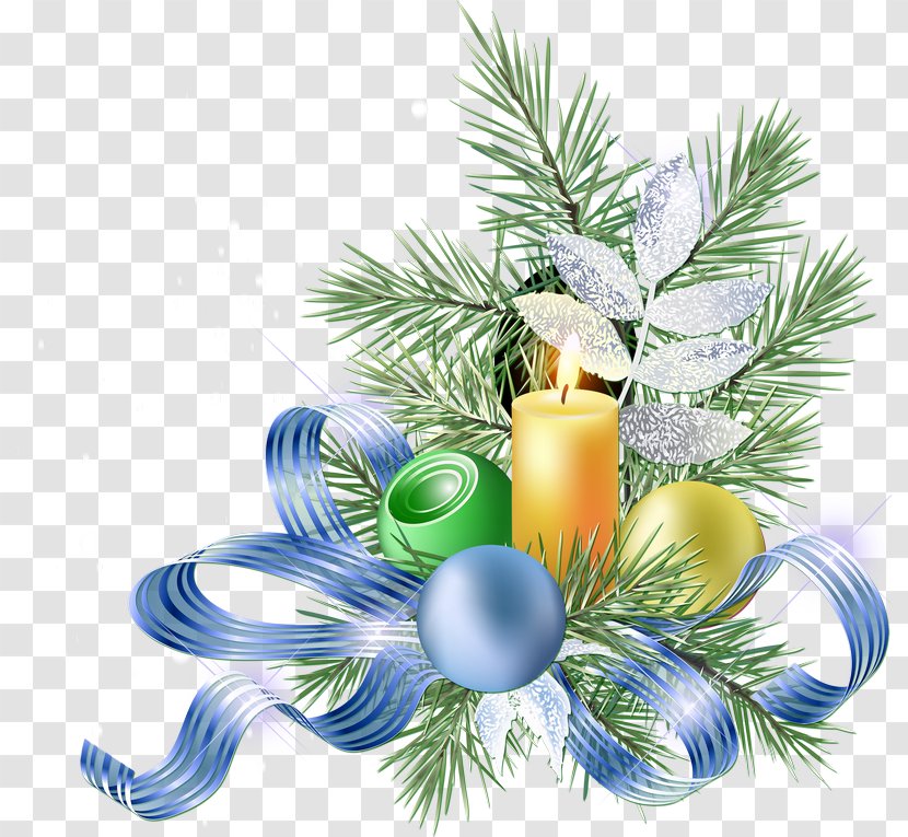 Christmas Bougeoir Clip Art - Candle Transparent PNG