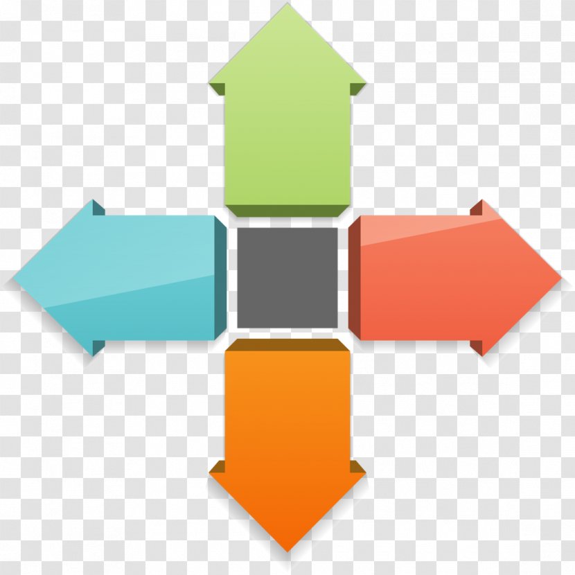 Download Arrow Icon - Triangle - Cross Transparent PNG