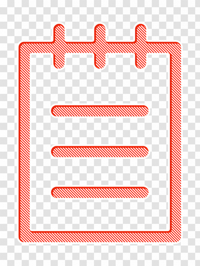 Memo Icon Interface Icon Notebook Icon Transparent PNG