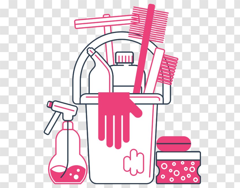 Cleaning Maid Service Cleaner Clip Art - Flower - Supplies Clipart Transparent PNG