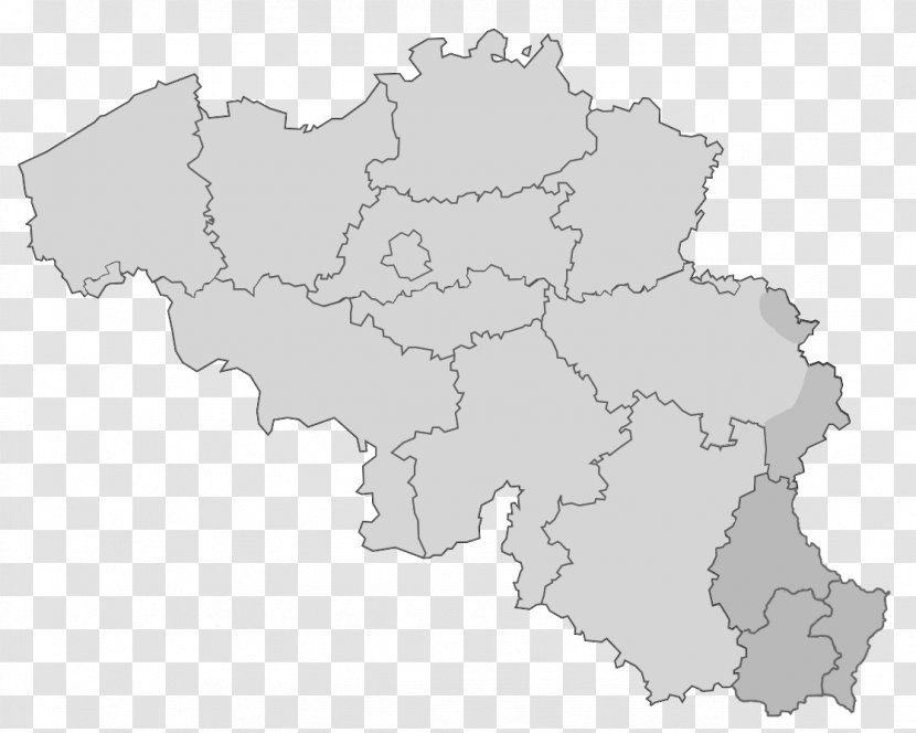 Belgium Map Clip Art Transparent PNG