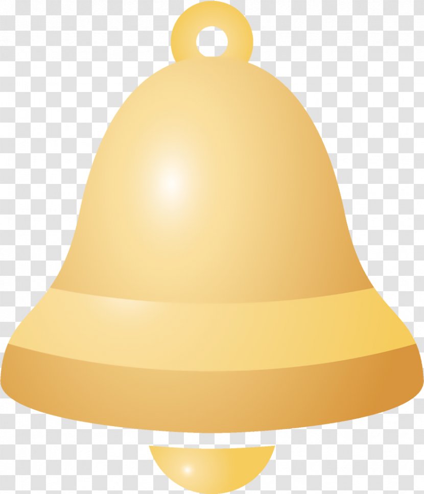 Jingle Bells Christmas - Yellow - Cone Bell Transparent PNG