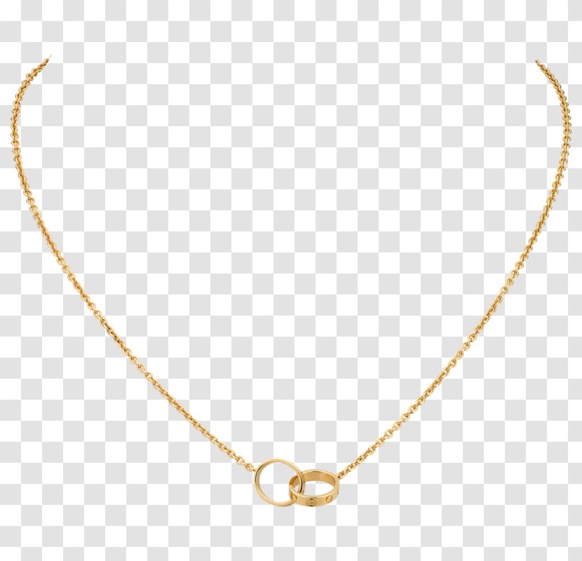 Necklace Colored Gold Diamond Czerwone Złoto - Charms Pendants Transparent PNG