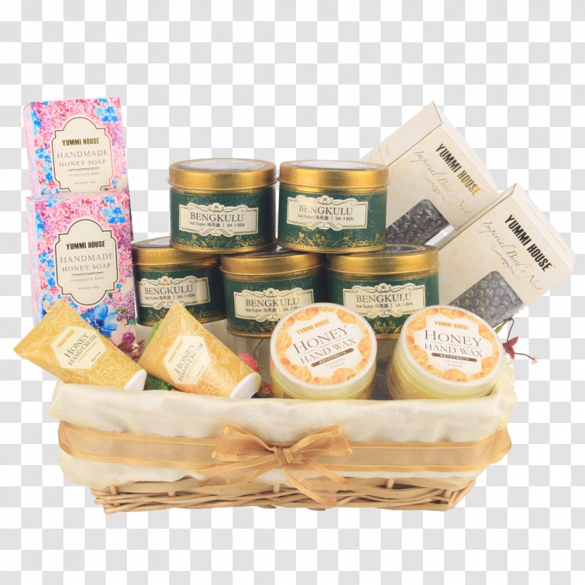 Food Gift Baskets Hamper Ingredient - Bees Gather Honey Transparent PNG