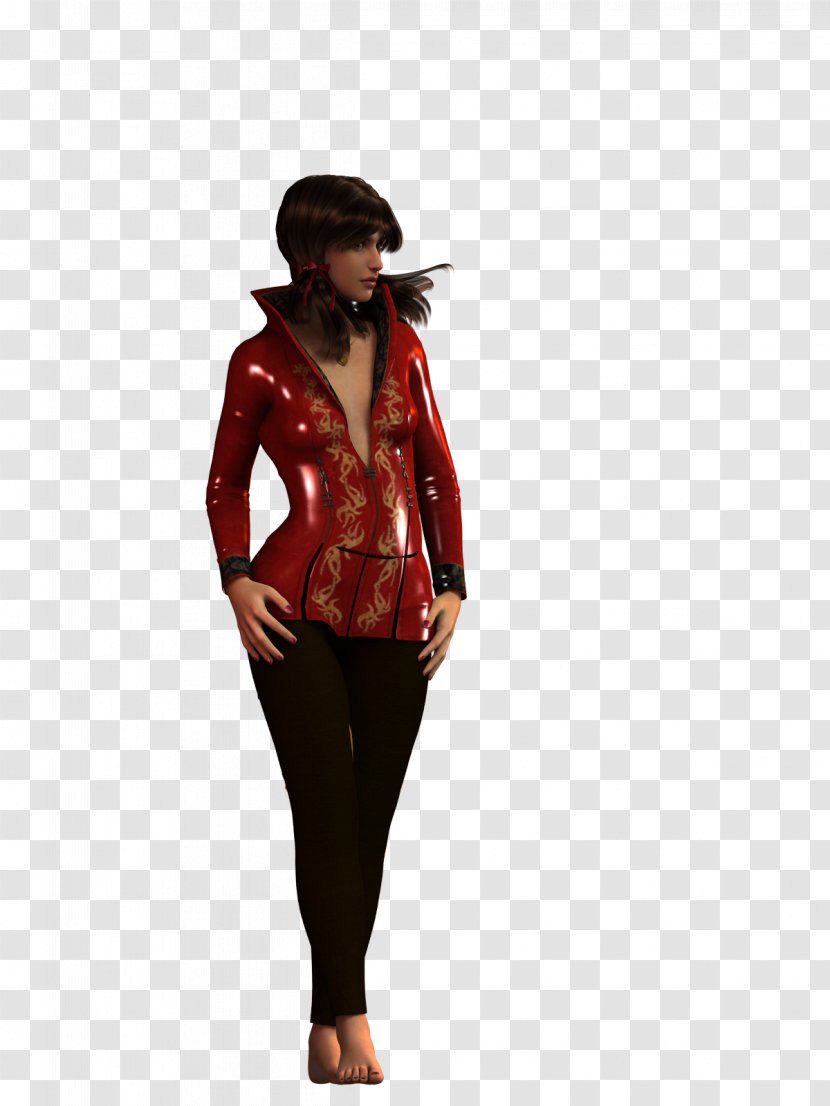 Maroon Costume - Fiery Concert Transparent PNG