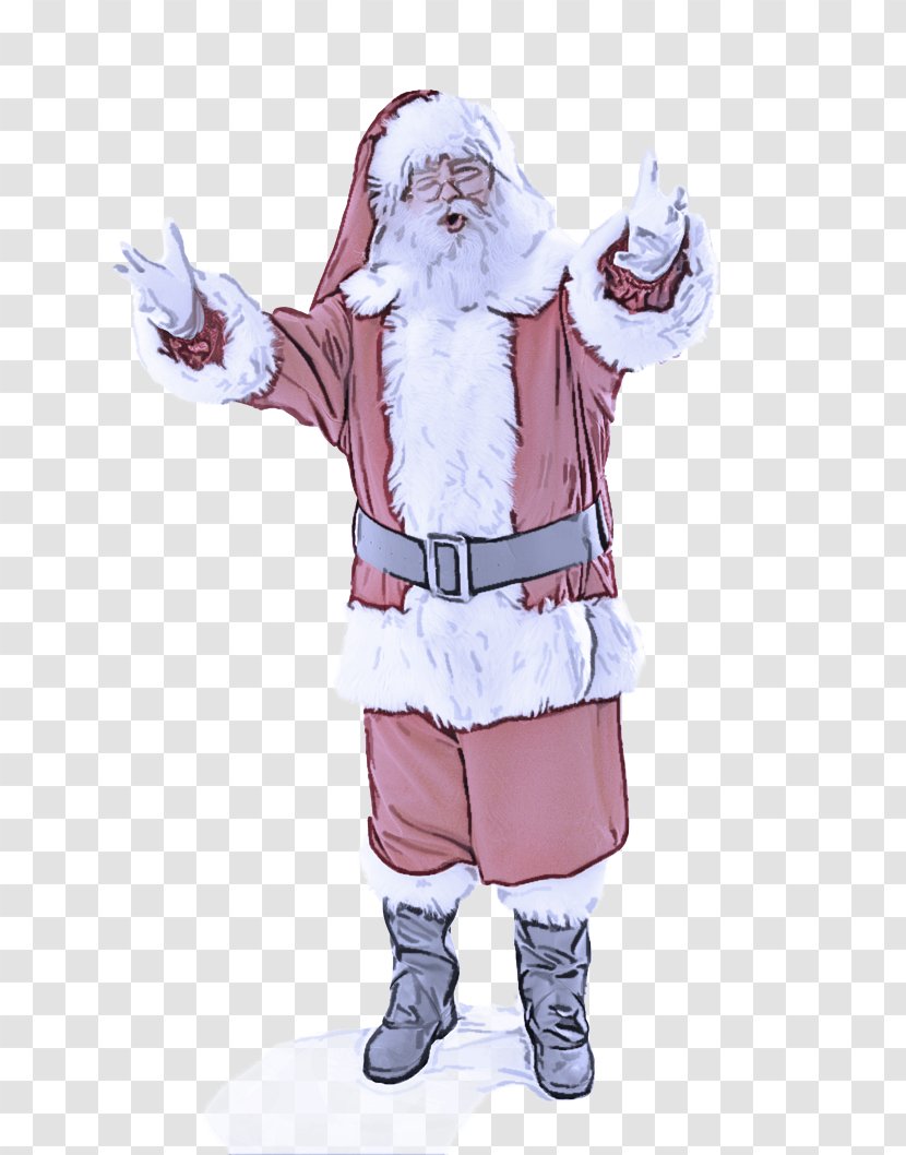 Santa Claus - Gesture - Beard Transparent PNG