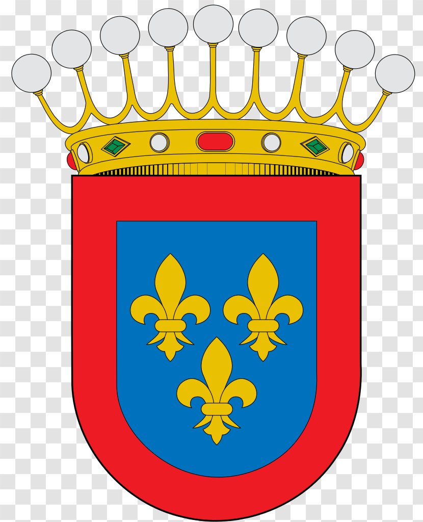 Escutcheon Count Of Echauz Spain Lordship Oñate Genealogy - Bourbon Transparent PNG