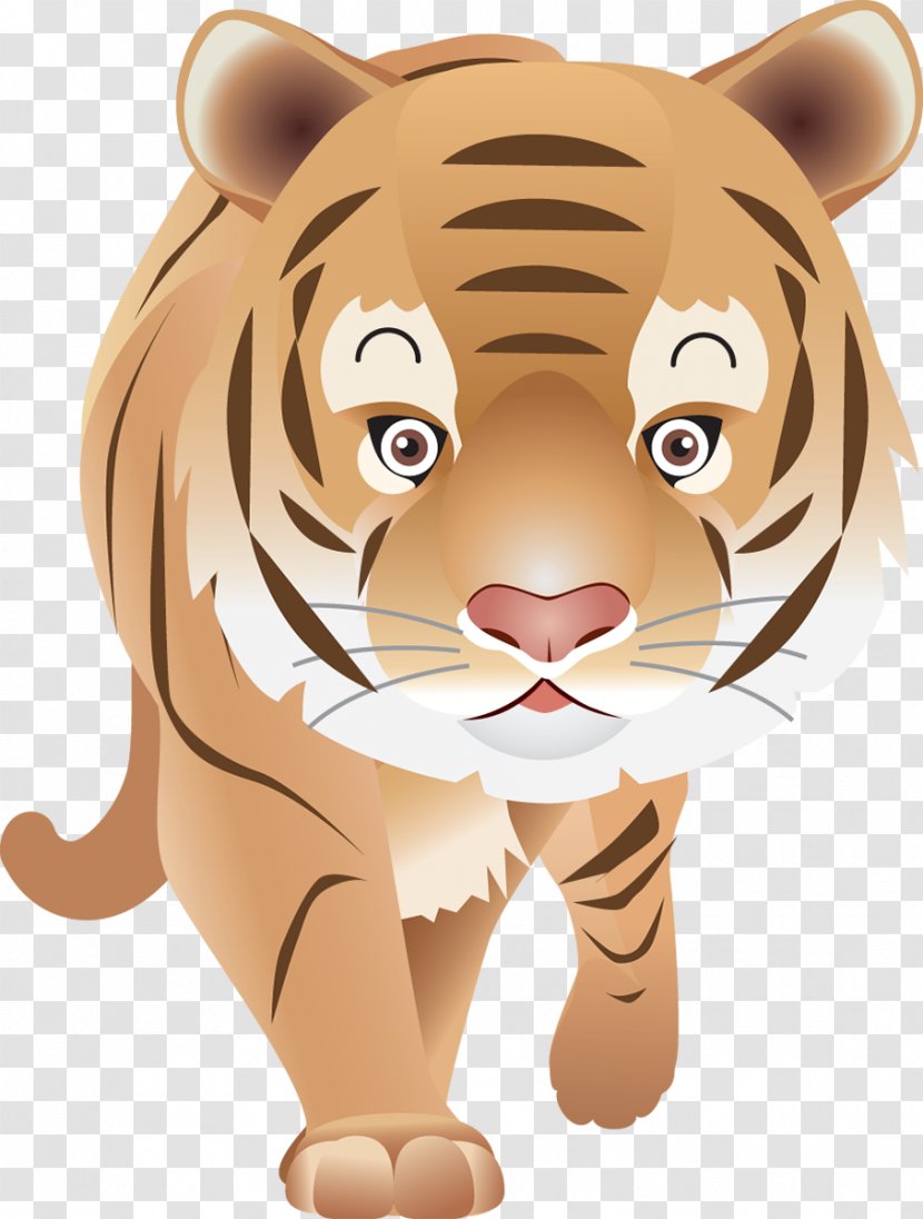 Tiger Felidae Animal Chinese Astrology Clip Art - Whiskers Transparent PNG