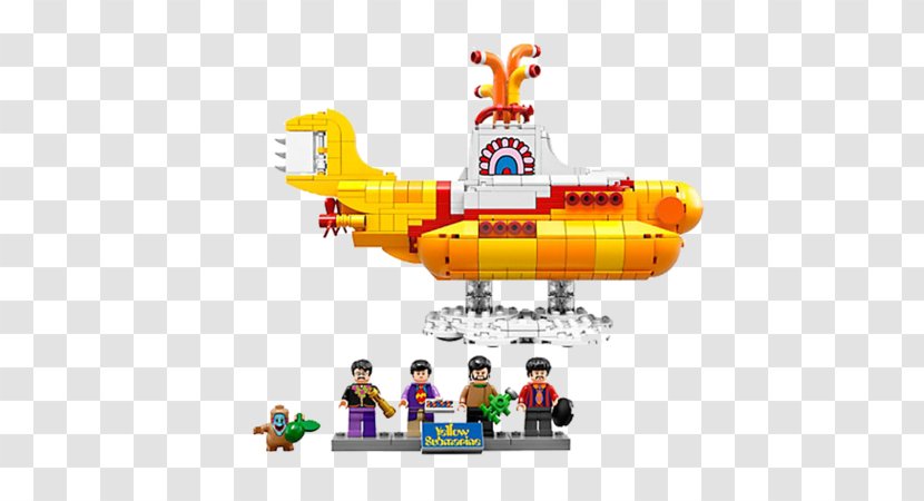 LEGO 21306 Ideas Yellow Submarine Lego The Beatles Transparent PNG