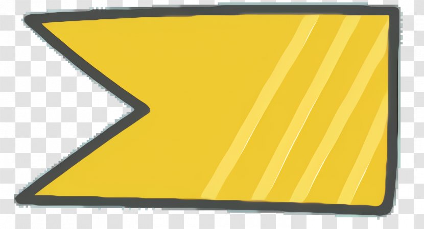 Triangle Background - Rectangle Yellow Transparent PNG
