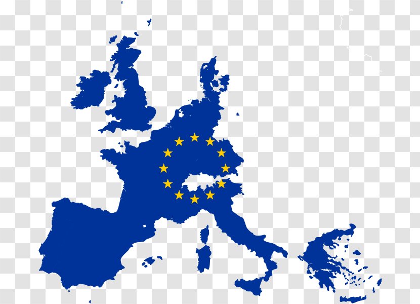 Member State Of The European Union Flag Europe Germany Brexit - Blank Map Transparent PNG
