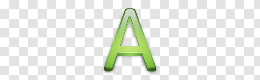 Triangle Letter Font - Symbol Transparent PNG