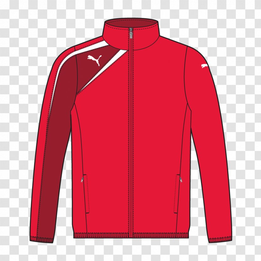 Tracksuit Jacket T-shirt Hoodie Sportswear - Outerwear Transparent PNG